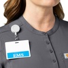 image:imageCarhartt Scrubs C12910 Womens Force CrossFlex ModernFit Henley TuniPewter
