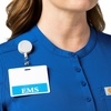image:imageCarhartt Scrubs C12910 Womens Force CrossFlex ModernFit Henley TuniRoyal