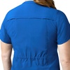 image:imageCarhartt Scrubs C12910 Womens Force CrossFlex ModernFit Henley TuniRoyal