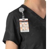 image:imageCarhartt Scrubs C13024 Womens Tuckin Print Scrub TopCaring Camo Black