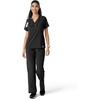 image:imageCarhartt Scrubs C13310 Womens CrossFlex Modern Fit Oversized VNeck TopBlack