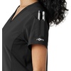 image:imageCarhartt Scrubs C13310 Womens CrossFlex Modern Fit Oversized VNeck TopBlack