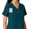 image:imageCarhartt Scrubs C13310 Womens CrossFlex Modern Fit Oversized VNeck TopCaribbean