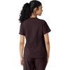 image:imageCarhartt Scrubs C13310 Womens CrossFlex Modern Fit Oversized VNeck TopDark Sepia