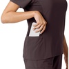 image:imageCarhartt Scrubs C13310 Womens CrossFlex Modern Fit Oversized VNeck TopDark Sepia