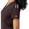 image:imageCarhartt Scrubs C13310 Womens CrossFlex Modern Fit Oversized VNeck TopDark Sepia