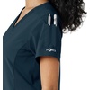 image:imageCarhartt Scrubs C13310 Womens CrossFlex Modern Fit Oversized VNeck TopNavy