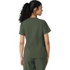 image:imageCarhartt Scrubs C13310 Womens CrossFlex Modern Fit Oversized VNeck TopOlive