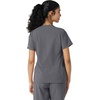 image:imageCarhartt Scrubs C13310 Womens CrossFlex Modern Fit Oversized VNeck TopPewter
