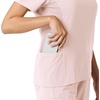 image:imageCarhartt Scrubs C13310 Womens CrossFlex Modern Fit Oversized VNeck TopSoft Rose