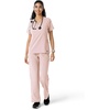 image:imageCarhartt Scrubs C13310 Womens CrossFlex Modern Fit Oversized VNeck TopSoft Rose