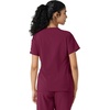 image:imageCarhartt Scrubs C13310 Womens CrossFlex Modern Fit Oversized VNeck TopWine