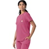 image:imageCarhartt Scrubs C13510 Womens Force Crew Neck Scrub TopElectric Fuschia