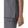 image:imageCarhartt Scrubs C13510 Womens Force Crew Neck Scrub TopPewter
