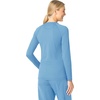 image:imageCarhartt Scrubs C31002 Womens Force Modern Fit Long Sleeve TeeAzure Blue