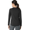 image:imageCarhartt Scrubs C31002 Womens Force Modern Fit Long Sleeve TeeBlack Heather