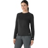 image:imageCarhartt Scrubs C31002 Womens Force Modern Fit Long Sleeve TeeBlack Heather