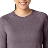 image:imageCarhartt Scrubs C31002 Womens Force Modern Fit Long Sleeve TeeBlack Plum Heather