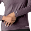 image:imageCarhartt Scrubs C31002 Womens Force Modern Fit Long Sleeve TeeBlack Plum Heather