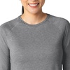 image:imageCarhartt Scrubs C31002 Womens Force Modern Fit Long Sleeve TeeGrey Heather