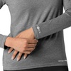 image:imageCarhartt Scrubs C31002 Womens Force Modern Fit Long Sleeve TeeGrey Heather