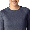 image:imageCarhartt Scrubs C31002 Womens Force Modern Fit Long Sleeve TeeNavy Heather
