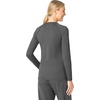 image:imageCarhartt Scrubs C31002 Womens Force Modern Fit Long Sleeve TeePewter