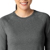 image:imageCarhartt Scrubs C31002 Womens Force Modern Fit Long Sleeve TeePewter Heather