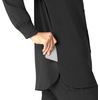 image:imageCarhartt Scrubs C81023 Womens Rugged Flex Modern Fit Bonded Fleece JaBlack