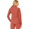 image:imageCarhartt Scrubs C81023 Womens Rugged Flex Modern Fit Bonded Fleece JaDusty Cedar