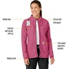 image:imageCarhartt Scrubs C81023 Womens Rugged Flex Modern Fit Bonded Fleece JaElectric Fuschia
