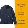 image:imageCarhartt Scrubs C81023 Womens Rugged Flex Modern Fit Bonded Fleece JaNavy