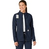 image:imageCarhartt Scrubs C81023 Womens Rugged Flex Modern Fit Bonded Fleece JaNavy