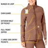 image:imageCarhartt Scrubs C81023 Womens Rugged Flex Modern Fit Bonded Fleece JaNutmeg