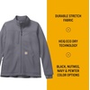 image:imageCarhartt Scrubs C81023 Womens Rugged Flex Modern Fit Bonded Fleece JaPewter