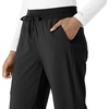 image:imageCarhartt Scrubs for Women Force CrossFlex Boot Cut Pants with 6 PocketsBlack