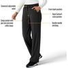 image:imageCarhartt Scrubs for Women Force CrossFlex Boot Cut Pants with 6 PocketsBlack