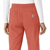 image:imageCarhartt Scrubs for Women Force CrossFlex Boot Cut Pants with 6 PocketsDusty Cedar