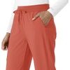 image:imageCarhartt Scrubs for Women Force CrossFlex Boot Cut Pants with 6 PocketsDusty Cedar