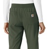 image:imageCarhartt Scrubs for Women Force CrossFlex Boot Cut Pants with 6 PocketsOlive