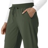 image:imageCarhartt Scrubs for Women Force CrossFlex Boot Cut Pants with 6 PocketsOlive