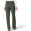 image:imageCarhartt Scrubs for Women Force CrossFlex Boot Cut Pants with 6 PocketsOlive