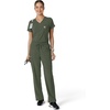 image:imageCarhartt Scrubs for Women Force CrossFlex Boot Cut Pants with 6 PocketsOlive