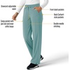 image:imageCarhartt Scrubs for Women Force CrossFlex Boot Cut Pants with 6 PocketsSummer Blue