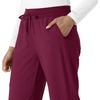 image:imageCarhartt Scrubs for Women Force CrossFlex Boot Cut Pants with 6 PocketsWine