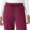 image:imageCarhartt Scrubs for Women Force CrossFlex Boot Cut Pants with 6 PocketsWine