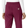 image:imageCarhartt Scrubs for Women Force CrossFlex Boot Cut Pants with 6 PocketsWine