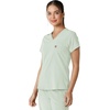 image:imageCarhartt Scrubs for Women Force CrossFlex Tuckin VNeck Tops with 1 PocketBig Sky