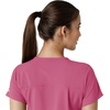 image:imageCarhartt Scrubs for Women Force CrossFlex Tuckin VNeck Tops with 1 PocketElectric Fuschia