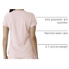 image:imageCarhartt Scrubs for Women Force CrossFlex Tuckin VNeck Tops with 1 PocketSoft Rose